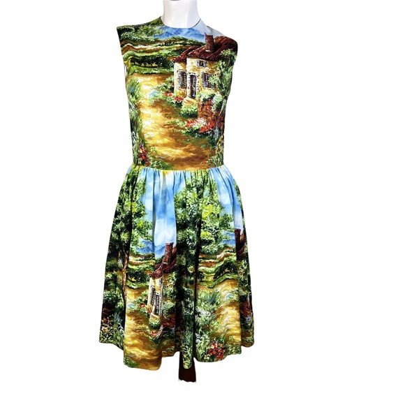 Bernie Dexter Osteley in Country Cottage Vintage Style Dress, Size Small - Picture 2 of 8